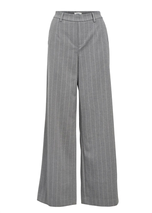 Lisa wide buks Medium Grey Pattern/Humus Pinstripe Object 